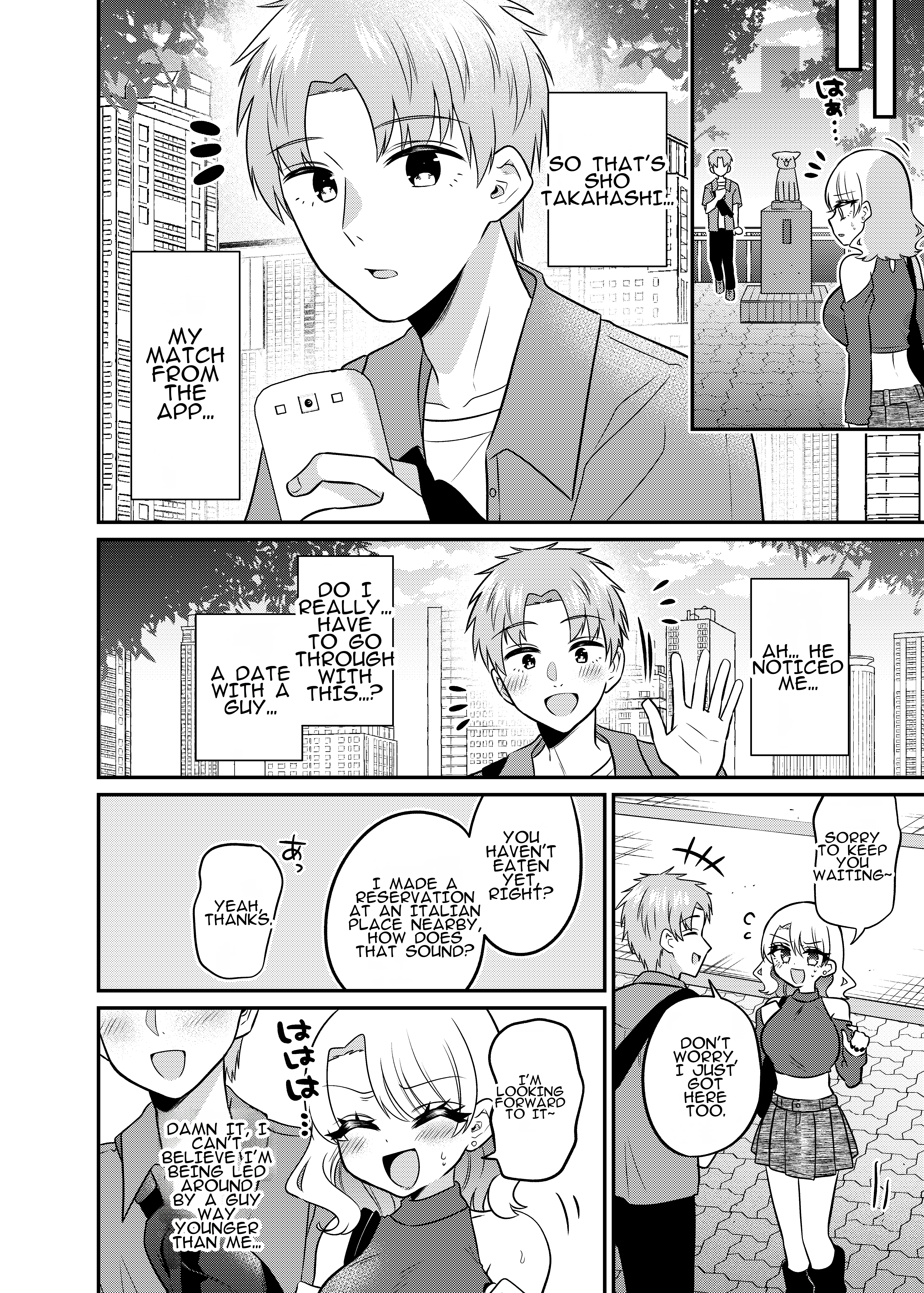 Hentai Manga Comic-Finding the Perfect Future for You on a Dating App-Read-11